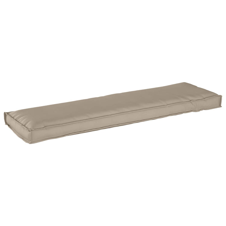 Vidaxx coussin taupe 140 x 40 x 8 cm tissu oxford