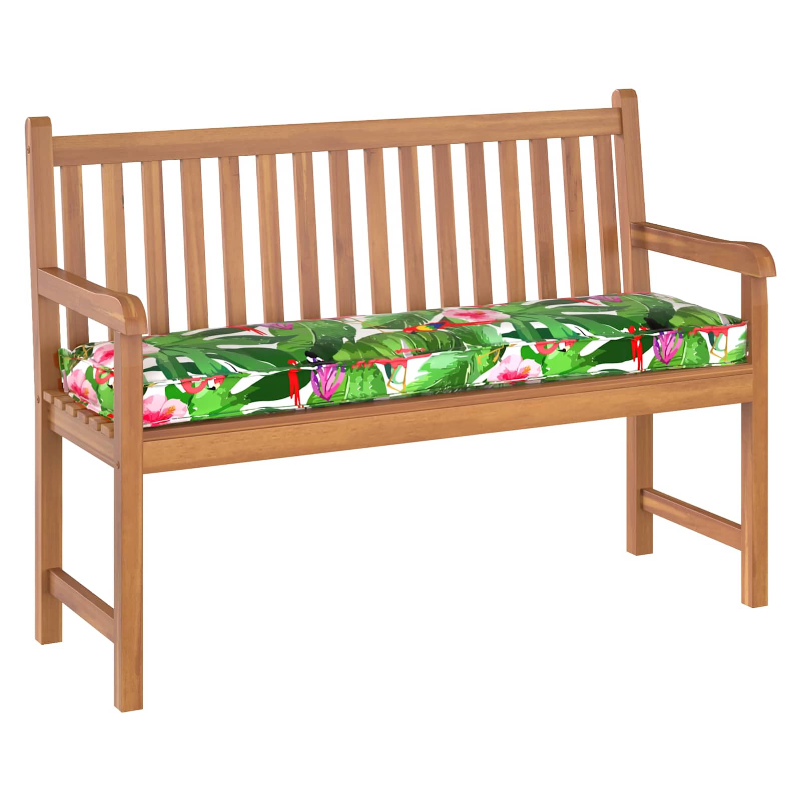 Vidaxx coussin fleurs multicolore 140 x 40 x 8 cm tissu oxford