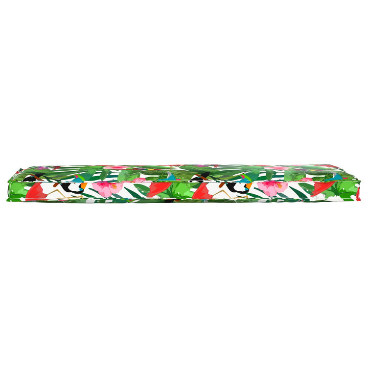 Vidaxx coussin fleurs multicolore 140 x 40 x 8 cm tissu oxford