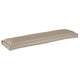 VidaXL coussin taupe 150 x 40 x 8 cm tissu oxford