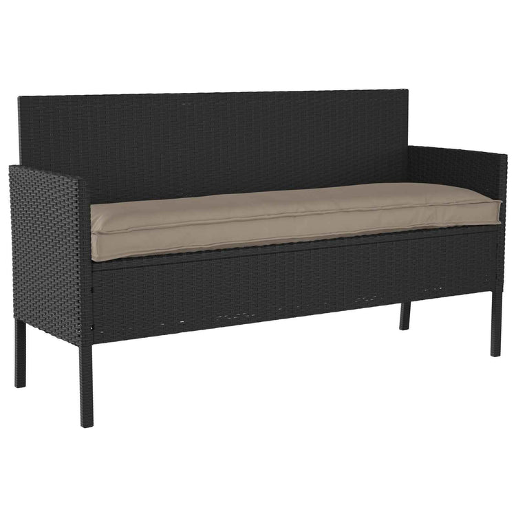 VidaXL coussin taupe 150 x 40 x 8 cm tissu oxford