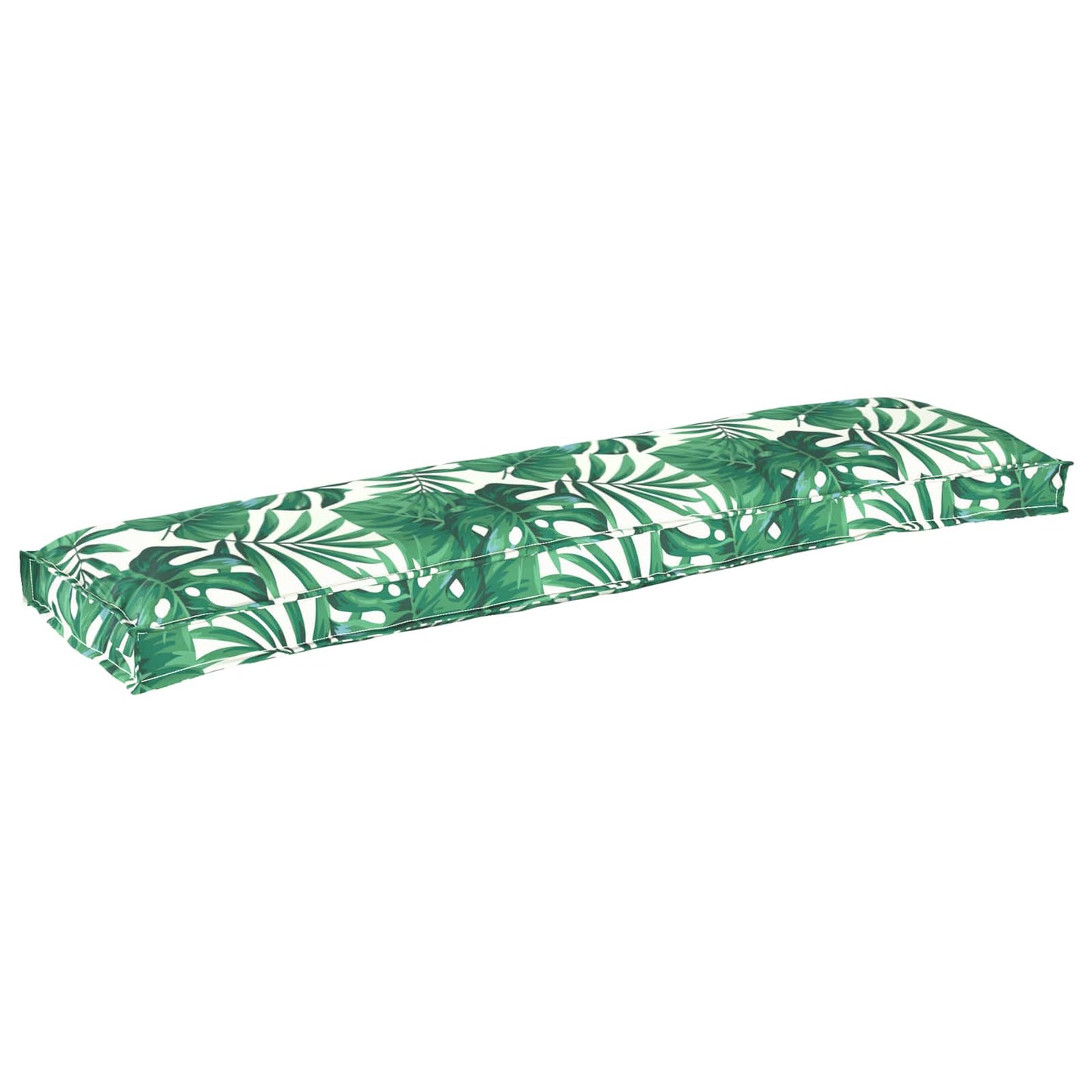 Vidaxxl coussin motif feuille feuille 150 x 40 x 8 cm tissu oxford