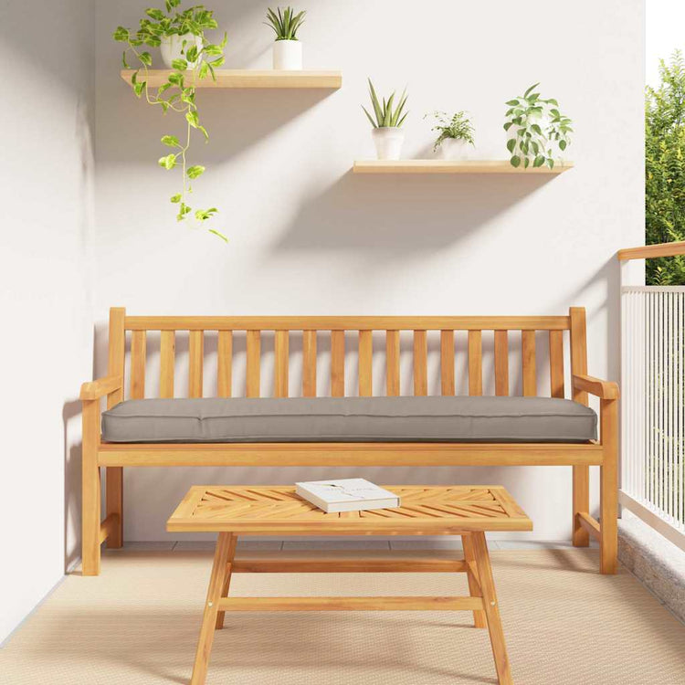 Vidaxx coussin palette taupe 180 x 40 x 8 cm tissu oxford