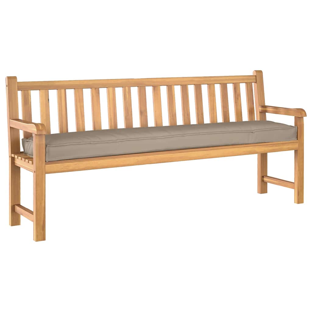 Vidaxx coussin palette taupe 180 x 40 x 8 cm tissu oxford