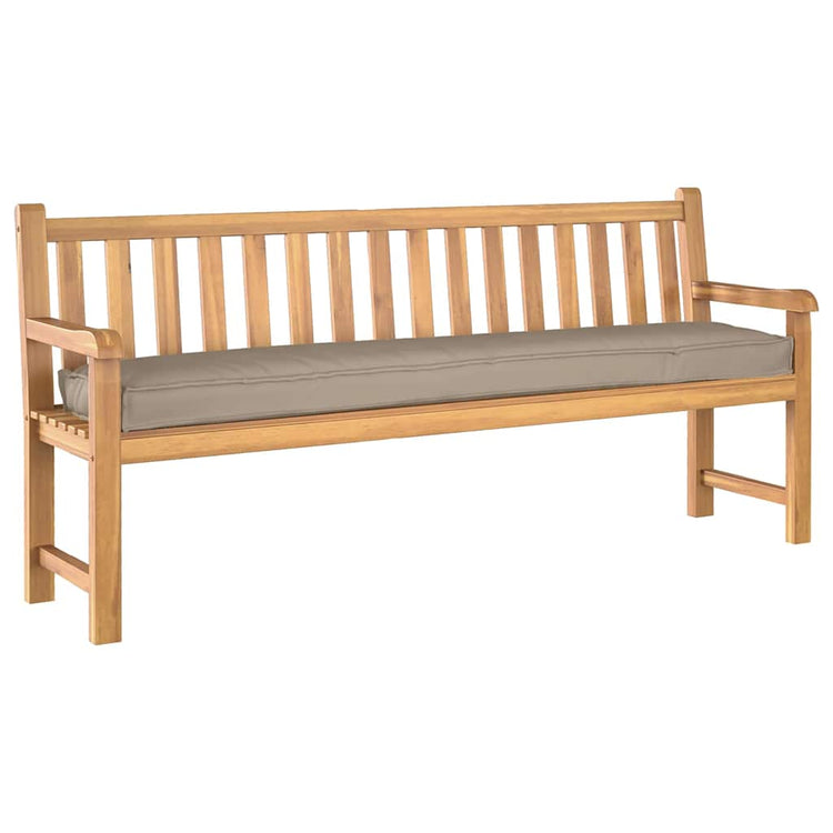 Vidaxx coussin palette taupe 180 x 40 x 8 cm tissu oxford