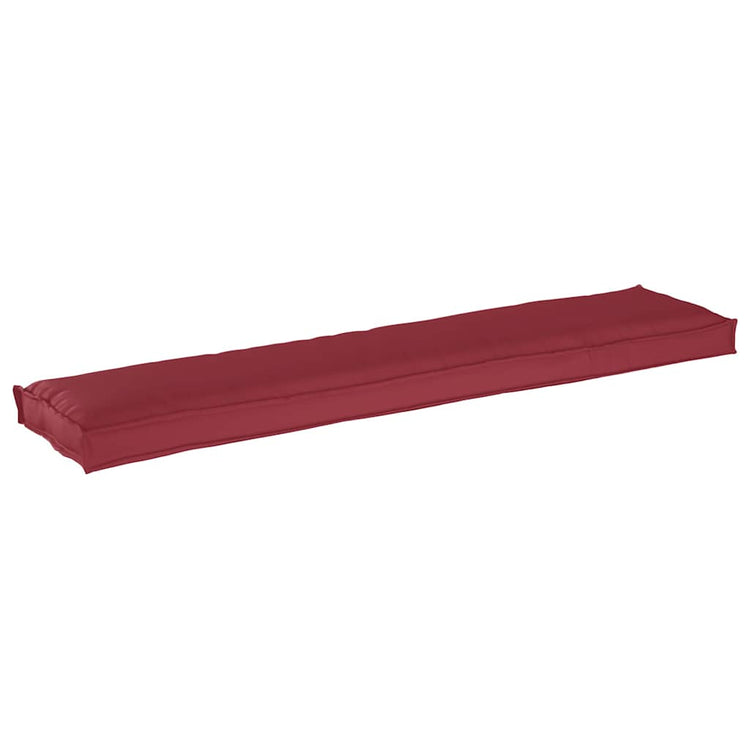 Vidaxx coussin palette vin rouge 180 x 40 x 8 cm tissu oxford