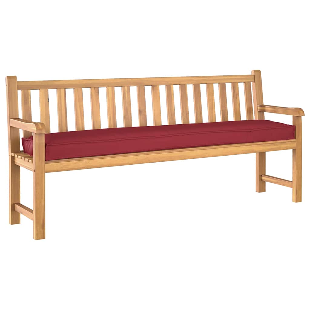 Vidaxx coussin palette vin rouge 200 x 40 x 8 cm tissu oxford