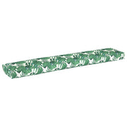 Vidaxx coussin palette motif feuilles florales 200 x 40 x 8 cm tissu oxford - afbeelding 2