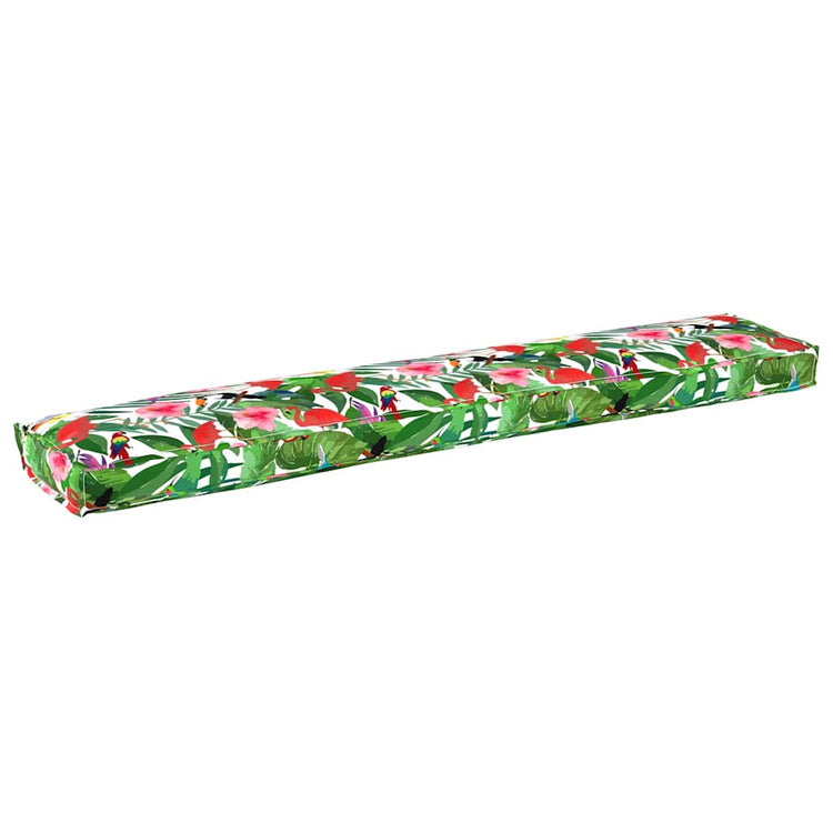 Vidaxx coussin palette jungle tropicale 200 x 40 x 8 cm tissu oxford