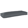 VidaXL ensemble de coussins de palette 2 pcs anthracite 100 x 40 x 8 cm tissu oxford