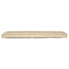 VidaXL ensemble de coussins de palette 2 pcs beige 150 x 40 x 8 cm tissu oxford