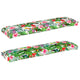 VidaXL ensemble de coussins de palette 2 pcs jungle tropicale 150 x 40 x 8 cm