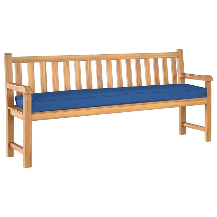 VidaXL ensemble de coussins de palette 2 pcs bleu royal 200 x 40 x 8 cm