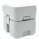 VidaXL toilettes de camping gris 41,5 x 36,5 x 42 cm
