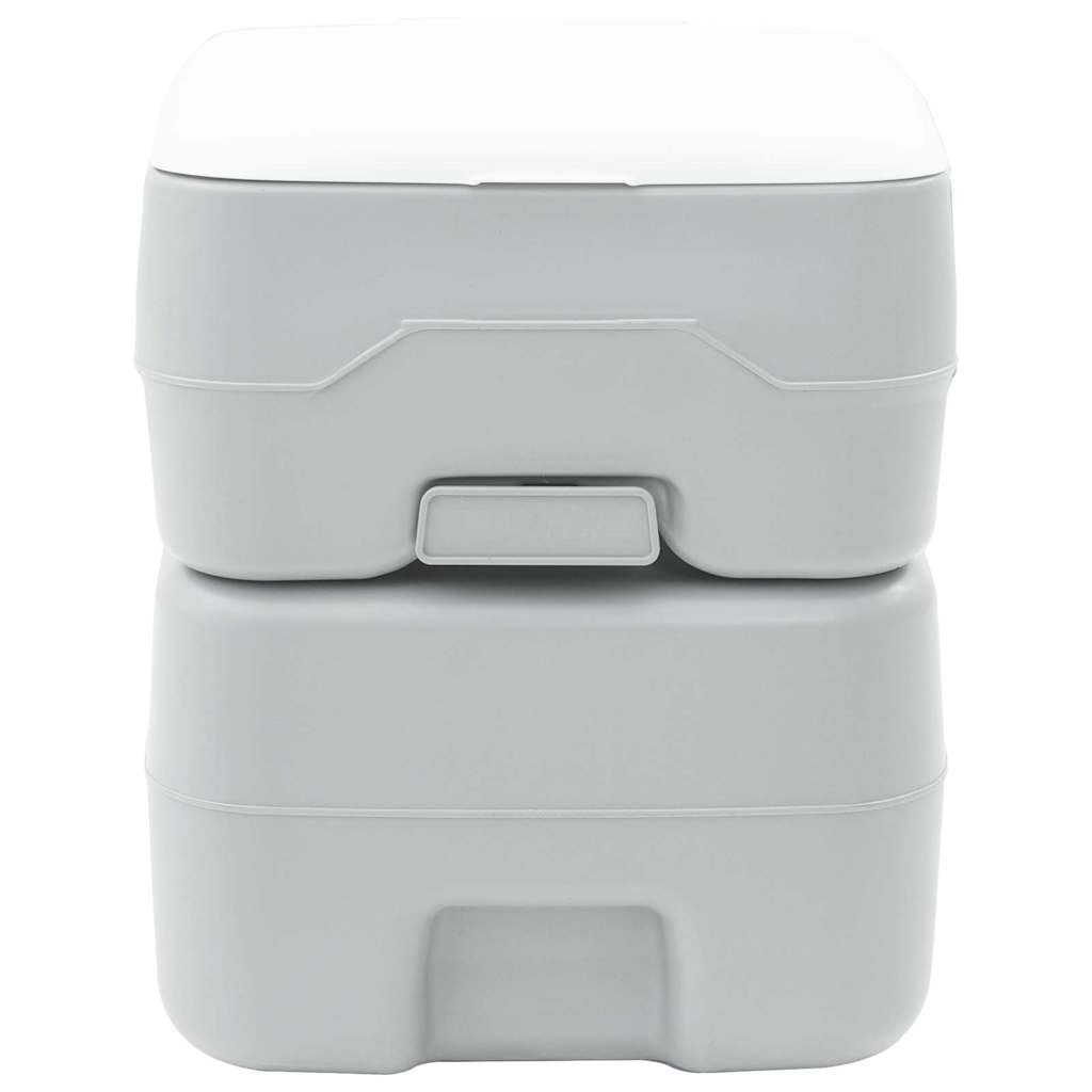 VidaXL toilettes de camping gris 41,5 x 36,5 x 42 cm