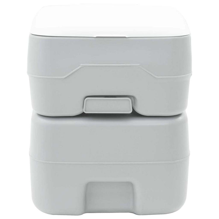 VidaXL toilettes de camping gris 41,5 x 36,5 x 42 cm