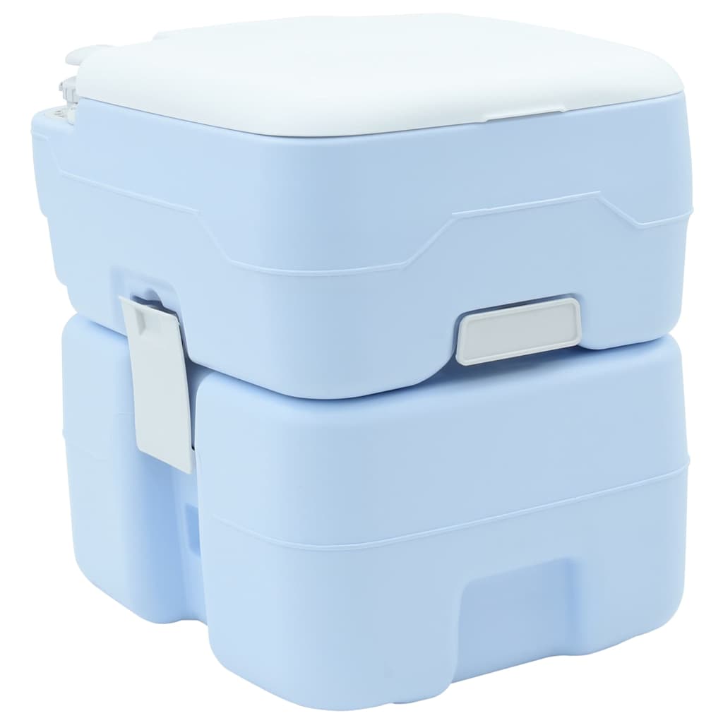 VidaXL toilettes de camping bleu 41,5 x 36,5 x 42 cm