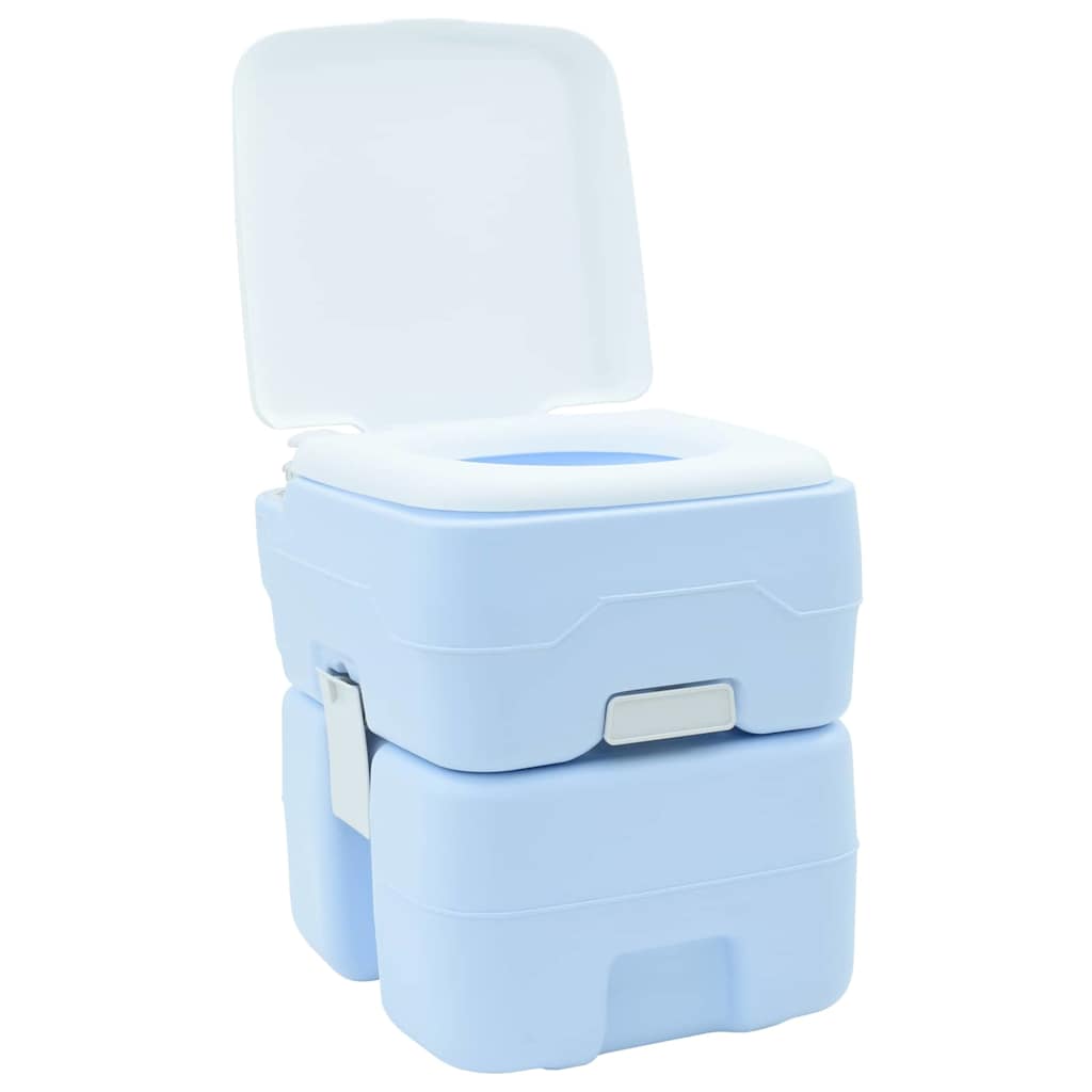 VidaXL toilettes de camping bleu 41,5 x 36,5 x 42 cm