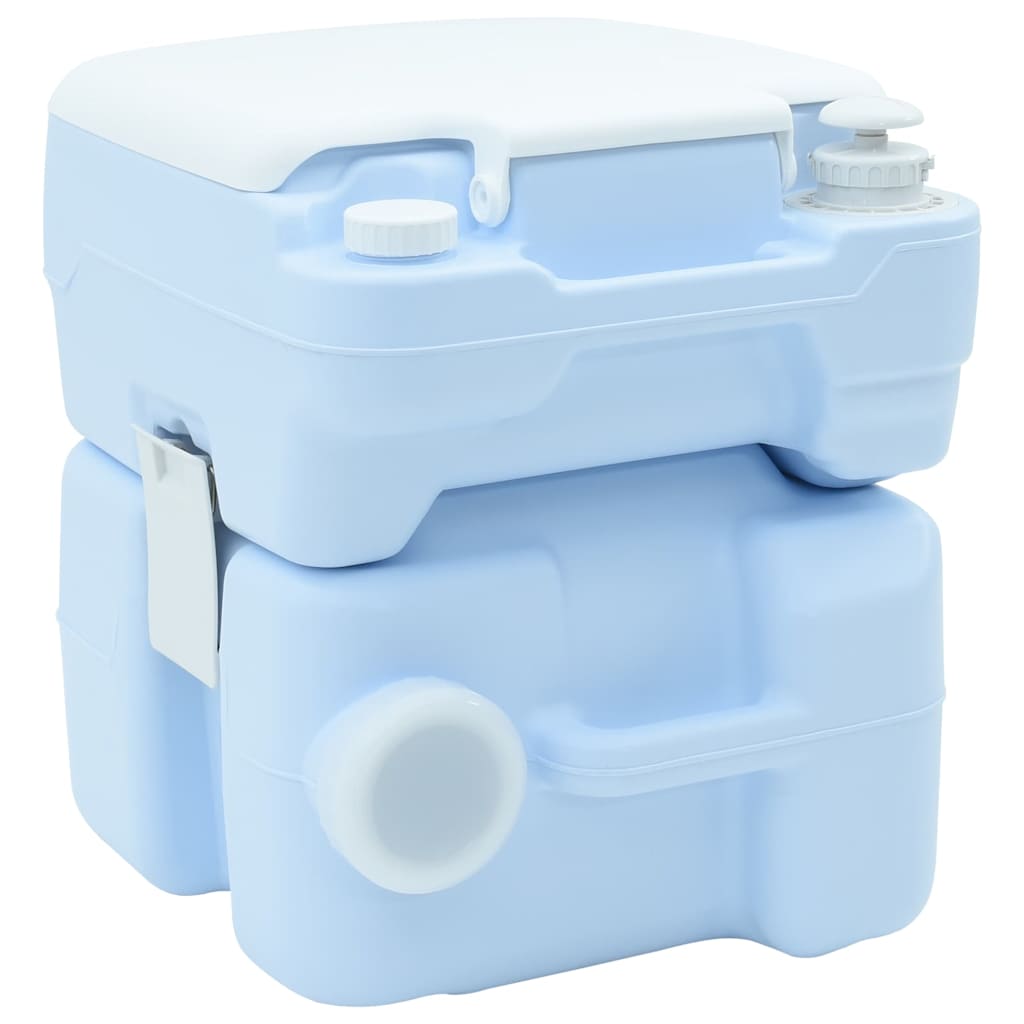 VidaXL toilettes de camping bleu 41,5 x 36,5 x 42 cm
