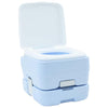 Vidaxl toilettes de camping bleu clair et blanc 41,5 x 36,5 x 30 cm polyéthylène