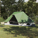 Vidaxx tipi familial tente tipi avec toit vert 680 x 430 x 270 cm