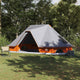 Vidaxx tente tipi familiale tipi gris et orange 680 x 430 x 270 cm