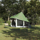 Vidaxx tipi familial tente tipi avec toit vert 404 x 370 x 270 cm