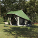 Vidaxx tipi familial tente tipi avec toit vert 508 x 470 x 300 cm