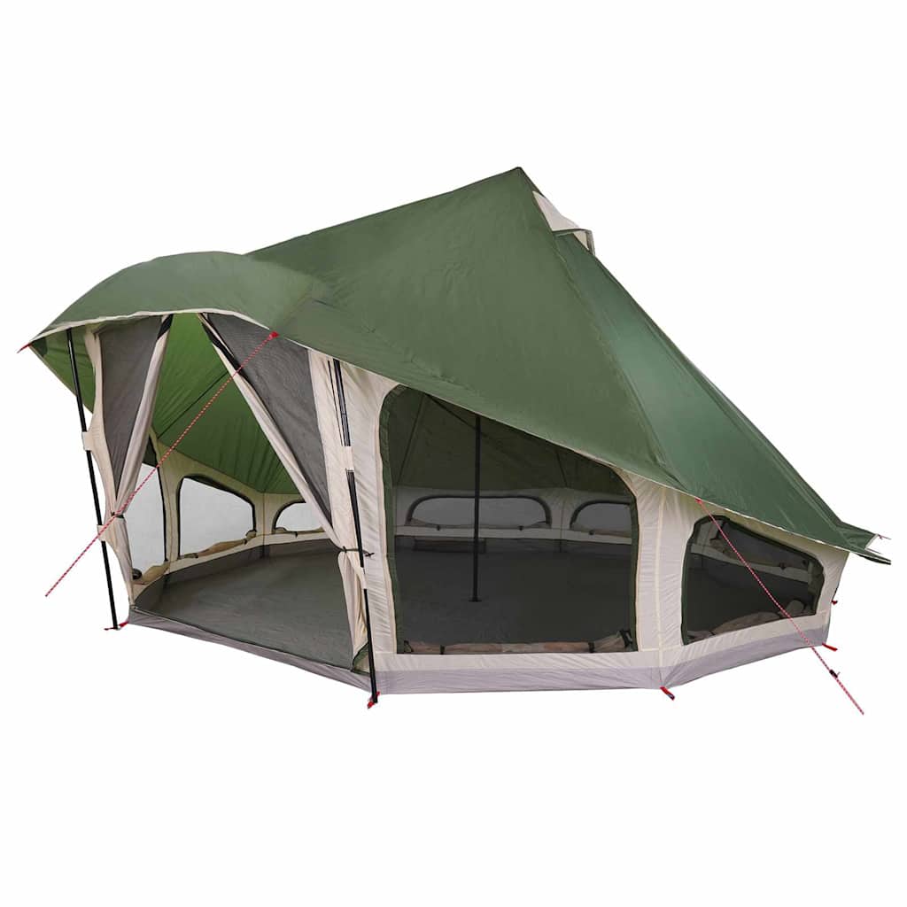 Vidaxx tipi familial tente tipi avec toit vert 508 x 470 x 300 cm