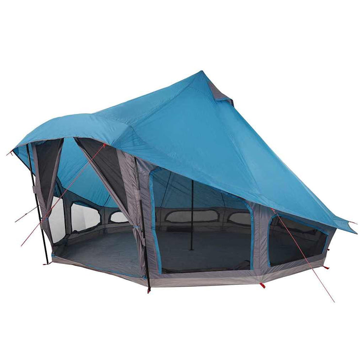 Vidaxx tente tipi familiale tipi bleu et gris 508 x 470 x 300 cm