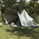 Vidaxx tente tipi familiale tipi vert et beige 510 x 690 x 330 cm