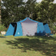 Tente tipi Vidaxx avec toit bleu et gris 492 x 492 x 275 cm en tissu