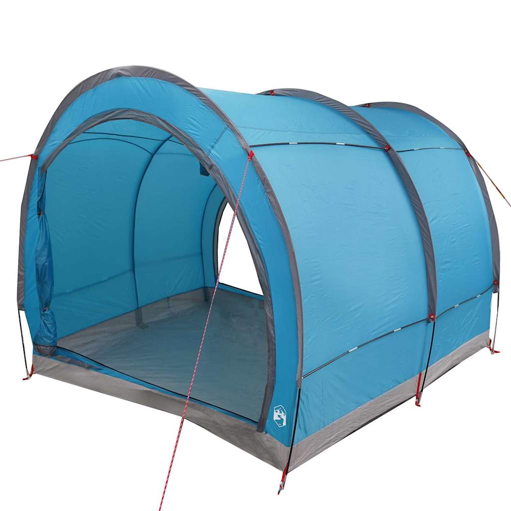 VidaXL tente de vélo avec toit avec rangement bleu 256 x 222 x 182 cm