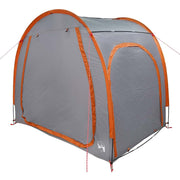 VidaXL tente vélo avec toit avec rangement gris et orange 218 x 156 x 180 cm - afbeelding 2