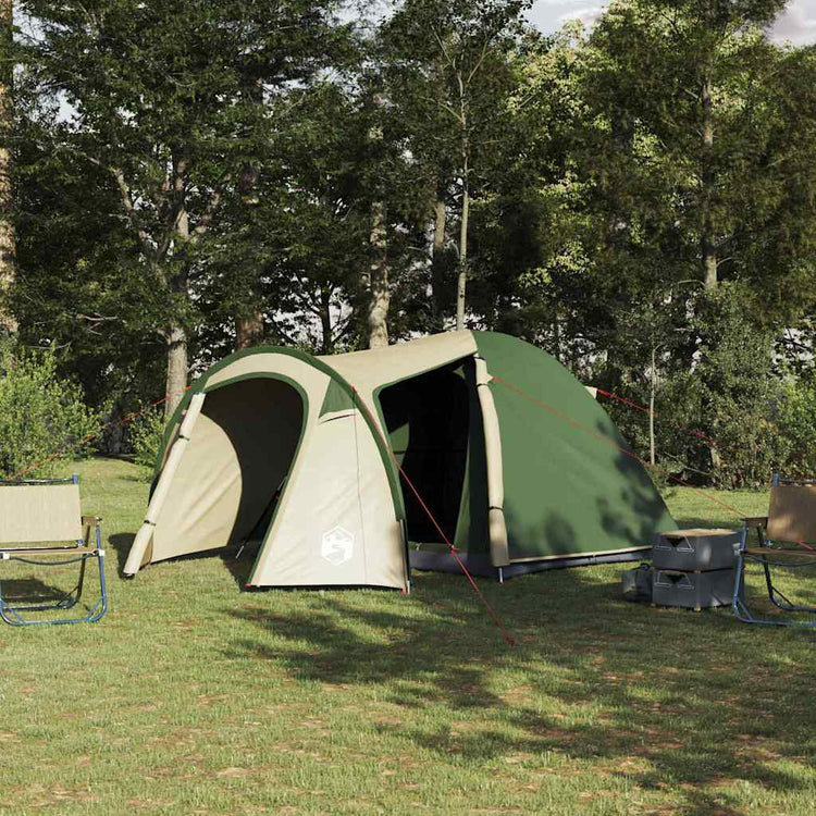 Tente dôme Vidaxx dôme avec toit avec rangement vert 384 x 254 x 170 cm
