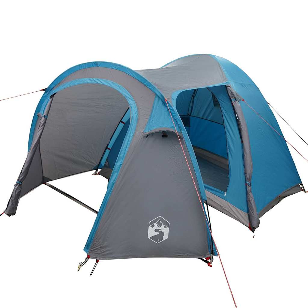 Vidaxx tente dôme dôme avec toit avec rangement bleu 384 x 254 x 170 cm