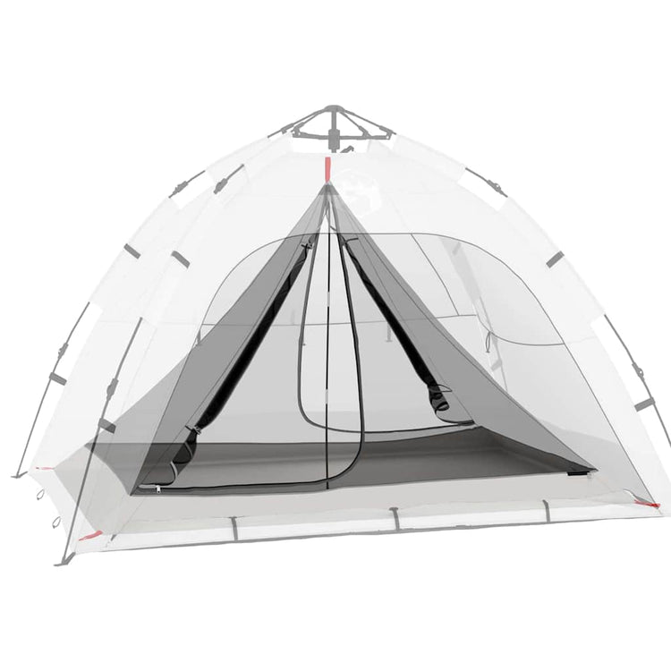 Tente intérieure VidaXL avec toit noir 240 x 160 x 133 cm avec toile maillée
