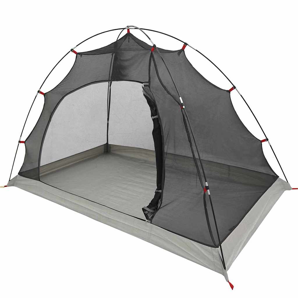 Tente VidaXL avec toit avec rangement gris et noir 236 x 108 x 120 cm