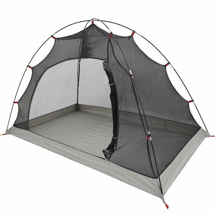Tente VidaXL avec toit avec rangement gris et noir 236 x 108 x 120 cm