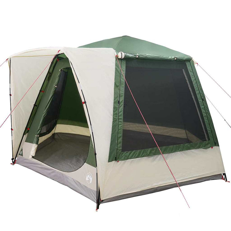 VidaXL tente de camping avec toit vert 420 x 420 x 227 cm polyester