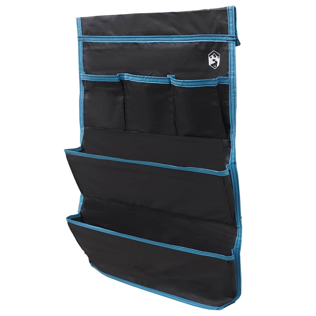 VidaXL sac de rangement avec rangement noir 66 x 40 cm oxford
