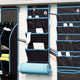 Vidaxx sac de rangement avec rangement noir et bleu 91 x 47,5 cm oxford