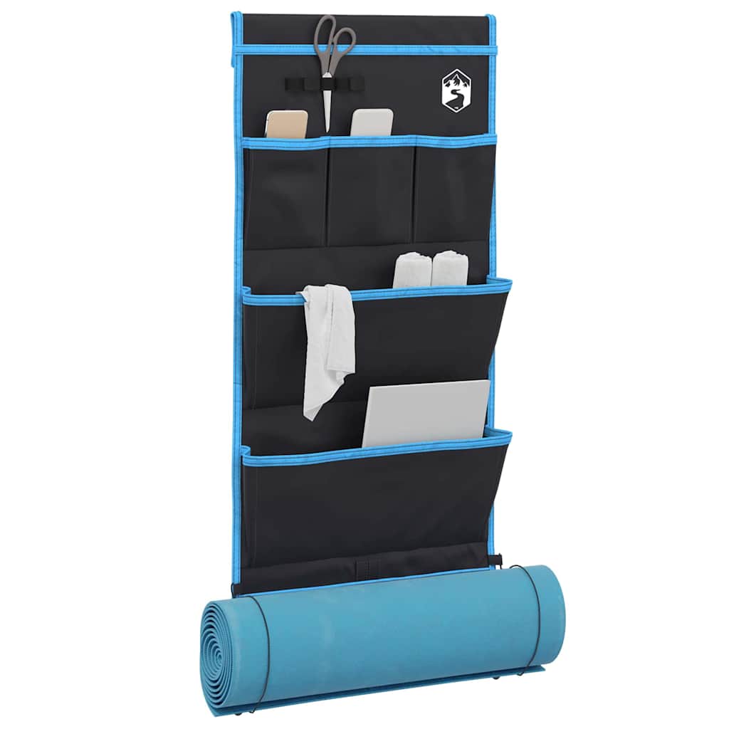 Vidaxx sac de rangement avec rangement noir et bleu 91 x 47,5 cm oxford