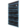 VidaXL sac de rangement avec rangement noir et bleu 63,5 x 40 cm oxford
