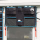 VidaXL sac de rangement avec rangement noir et bleu 98 x 47 cm oxford