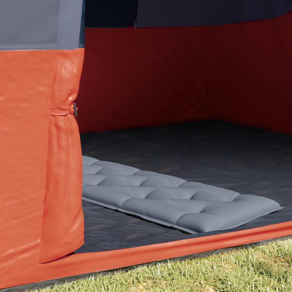 Tente intérieure VidaXL avec toit gris et orange 280 x 220 x 176 cm taffetas