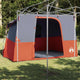 Tente intérieure VidaXL avec toit gris et orange 280 x 220 x 176 cm taffetas
