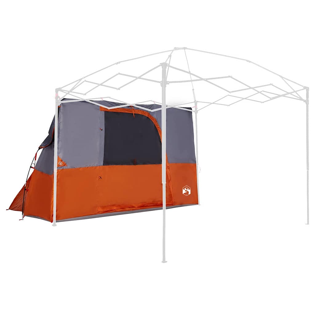 Tente intérieure VidaXL avec toit gris et orange 280 x 220 x 176 cm taffetas