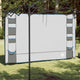 Vidaxx organisateur de tente suspendue gris et bleu 320 x 182 cm oxford