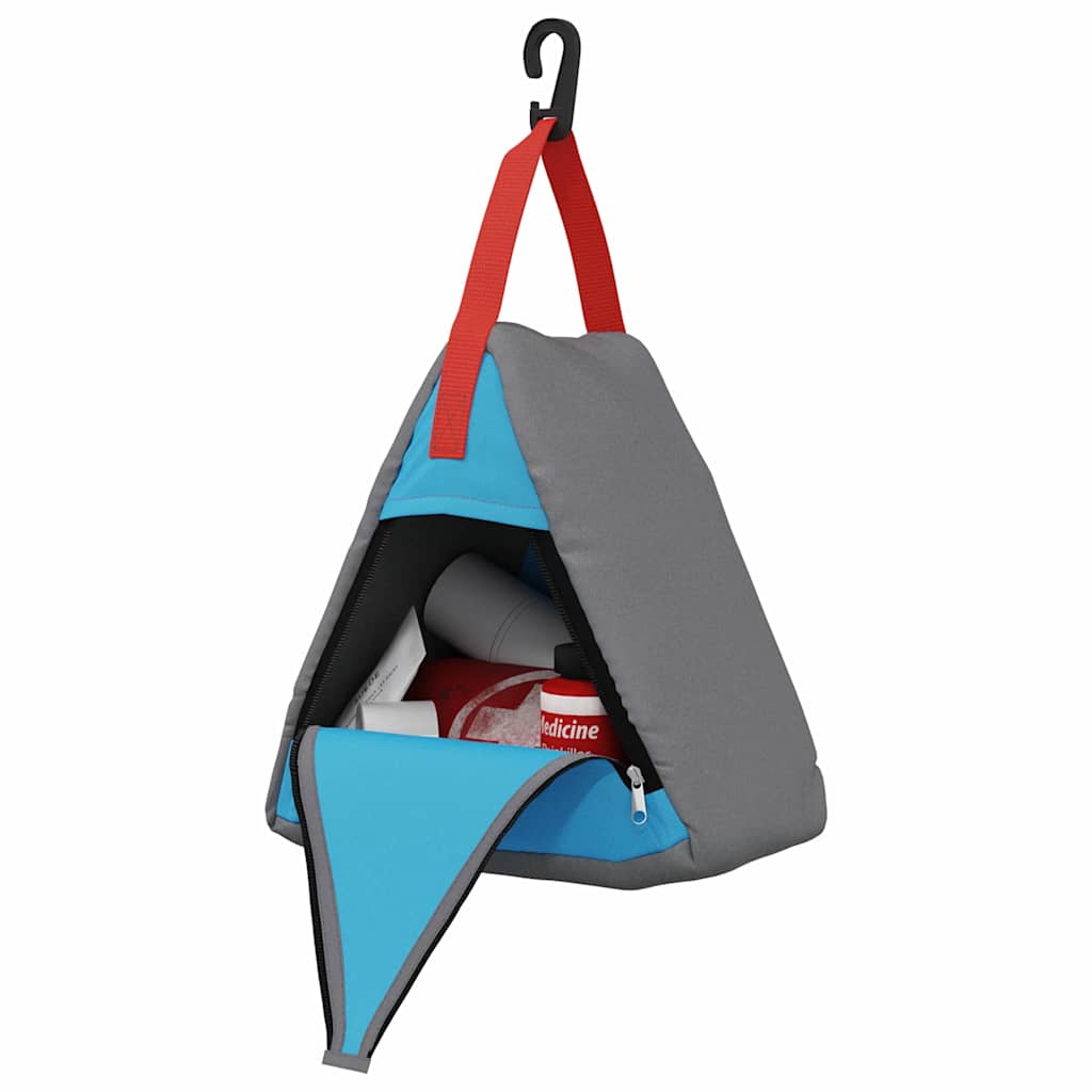 Vidaxx sac de rangement 4 pcs gris et bleu 24 x 16 x 24 cm oxford